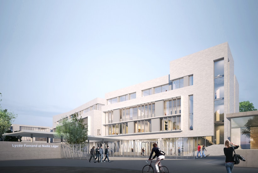 Lycée Nadia et Fernand Léger Argenteuil - PROJET LAUREAT